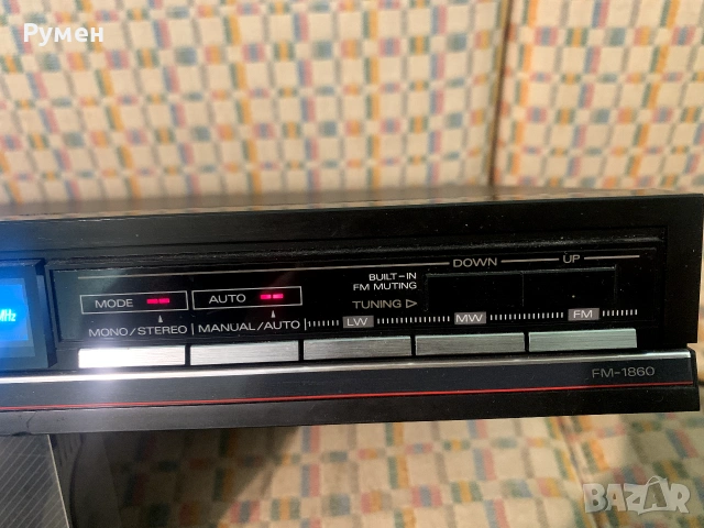 Fisher FM-1860 тунер, снимка 4 - Аудиосистеми - 55258901