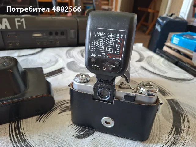 Руски фотоапарат с голям обектив, снимка 6 - Фотоапарати - 55414845