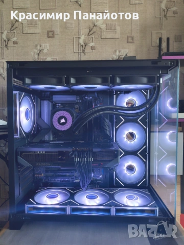 ЧИСТО НОВ! Геймърски компютър - R7 9850X3D / 32GB 6400MHz / RX 9070 XT 16GB / 2TB NVME / 1000W, снимка 4 - Геймърски - 54641398