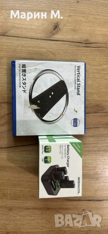 XBOX kомплект стойка и батерии със заряднo