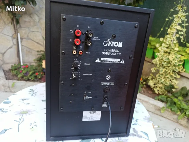 Canton AS 10 активен субуфер, снимка 5 - Тонколони - 55685592