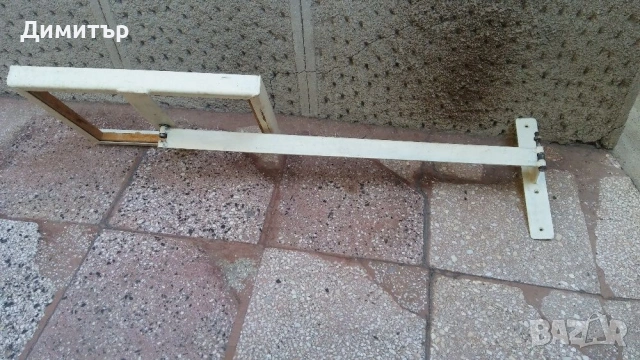 Метална подвижна помощна маса плот , снимка 3 - Антикварни и старинни предмети - 54189622