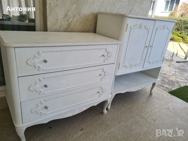 Бели скринове , тоалетка, гардероб, снимка 2 - Шкафове - 54051061