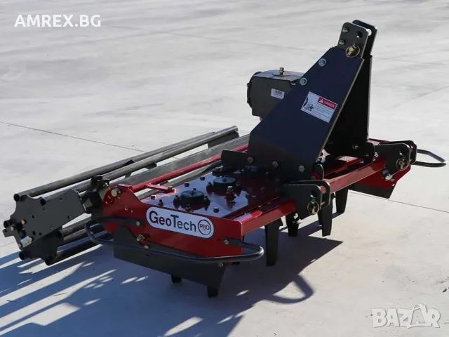 Активна брана за трактор GeoTech PRO ER 130 | 130 см | 25–35 к.с., снимка 2 - Селскостопанска техника - 55324434