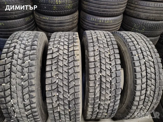 4бр.Камионски гуми задна шарка FIRESTONE 295 80 22.5 като НОВИ цена за брой !!!