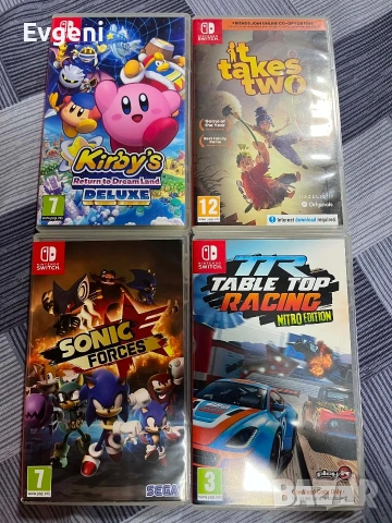 Nintendo Switch OLED с игри и аксесоари, снимка 5 - Nintendo конзоли - 55031359