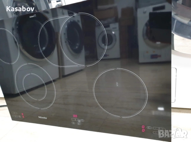 Miele KM552 - Керамичен Плот Котлони 4 зони за Вграждане Миеле, снимка 4 - Котлони - 54394782