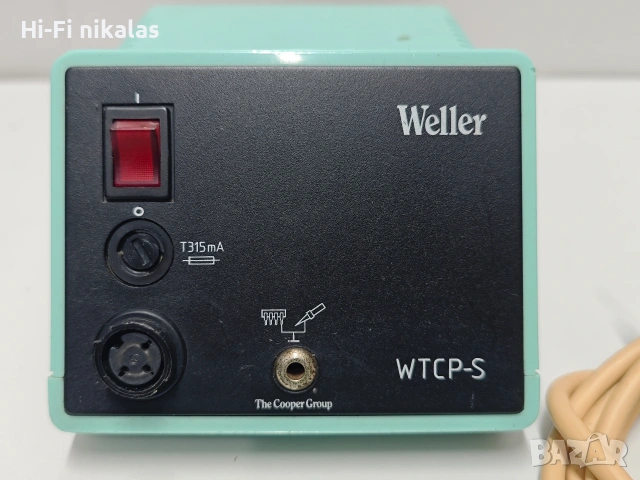поялник станция за запояване WELLER WTCP-S 50watt, снимка 2 - Поялници и запояване - 54502970