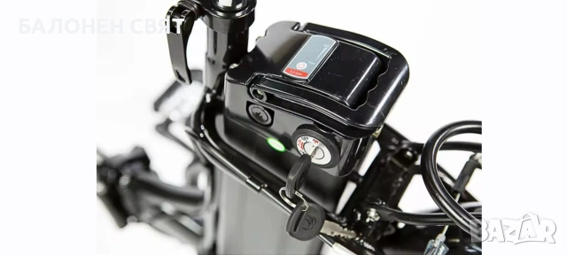eBike Велосипед с ел двигател 20 цола Сгъваем, снимка 5 - Велосипеди - 55016474