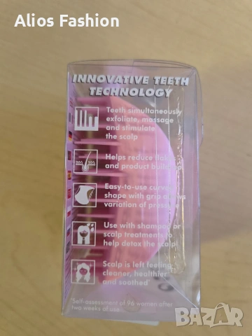 Оригинална четка за скалп Tangle Teezer Scalp Brush (Масаж и ексфолиация) – Нова

, снимка 3 - Други - 55100278