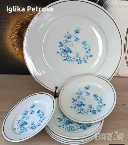 Ретро сервиз за десерт 