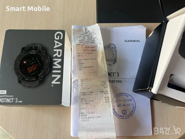 Продавам Garmin INSTINCT 3 50MM, снимка 6 - Смарт гривни - 54354804