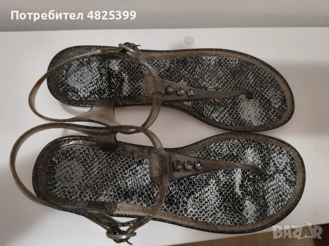 Дамски сандали, италиански, 40 номер , снимка 2 - Маратонки - 54738557