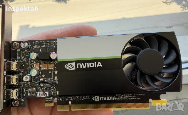 PNY NVIDIA Quadro T400, снимка 2 - Геймърски - 55332168