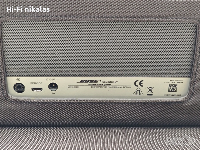 безжична блутут Bluetooth тонколона колонка BOSE SoundLink ® + зарядно , снимка 9 - Bluetooth тонколони - 54380439