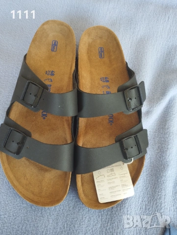 Нови мъжки чехли Birkenstock номер 48., снимка 4 - Мъжки чехли - 54772062