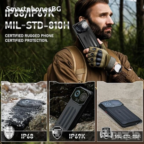 IIIF150 B3C 16GB RAM 256GB ROM, 10800 mAh с IP68 защита, снимка 5 - Други - 55213185