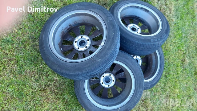 Джанти с гуми(летни) VAG (5x112 ,57.1mm), снимка 2 - Гуми и джанти - 54562621