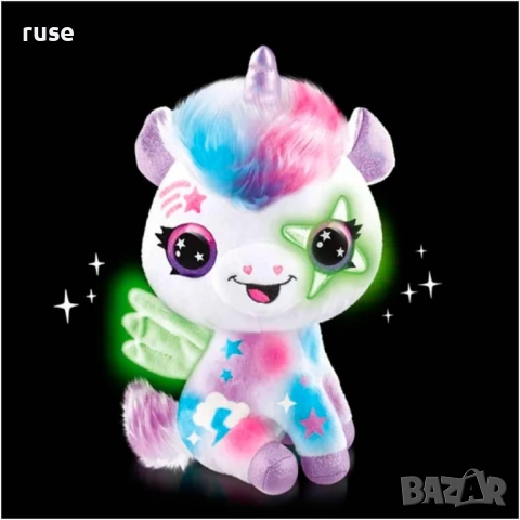 НОВИ! Плюшена играчка за оцветяване Canal Toys Светещ Еднорог, снимка 6 - Други - 54550899
