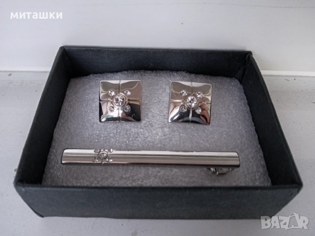 Бутонели за риза с игла за вратовръзка, снимка 2 - Други - 54748508