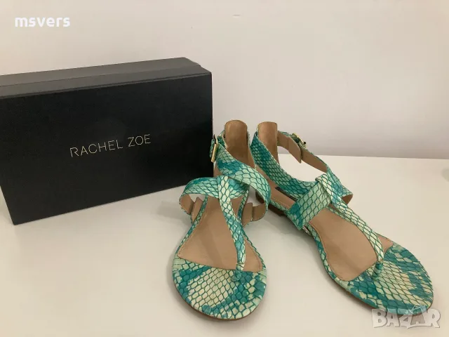 Нови  кожени чехли, сандали на Rachel Zoe, размер 39