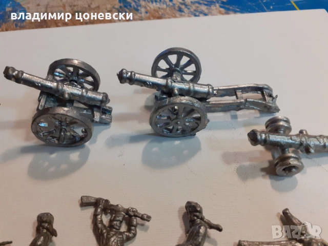 Френски наполеонови оловни войници,фигури играчки, снимка 3 - Колекции - 54374336