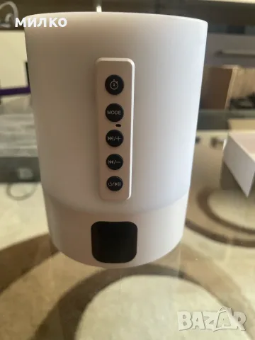 Bluetooth колонка със светлина, бял шум, с аларма, снимка 3 - Bluetooth тонколони - 55408004
