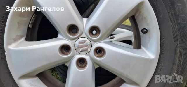 🛞 Оригинални 17" алуминиеви джанти Suzuki + летни гуми 225/65 R17 DOT 2023, снимка 7 - Гуми и джанти - 55323419