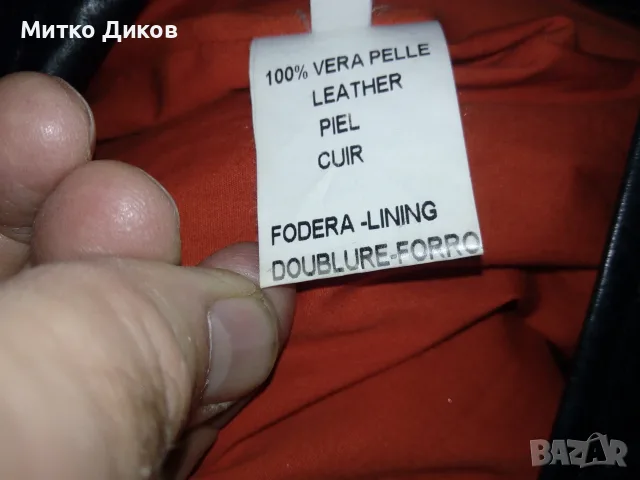 London Subway Italy Jacket женско яке рокерско марково като нова естествена кожа №46, снимка 11 - Якета - 55569044