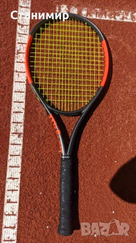 Wilson Burn 100LS тенис ракета Нишикори, снимка 6 - Тенис - 54199531