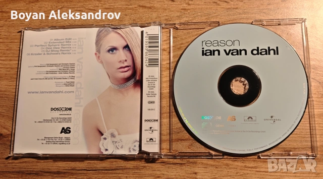 Van Dahl – Reason (2002), снимка 2 - CD дискове - 54983387