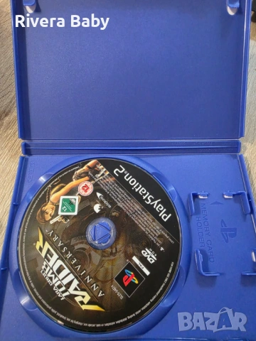 Tomb Raider Anniversary PS2 / Playstation 2 / PAL, снимка 3 - Игри за PlayStation - 54257423