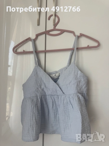Детски топ с презрамки H&M