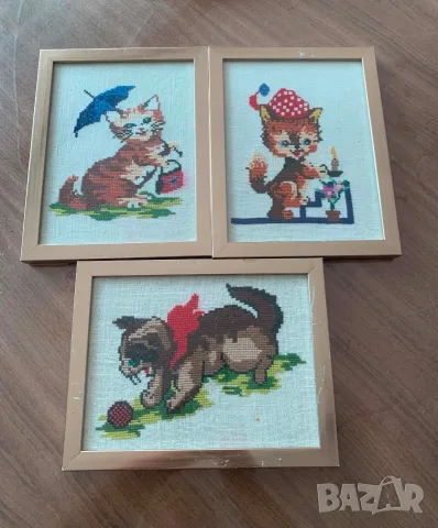 Гоблени с котки* Обща цена за всички 15 €