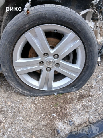 Джанти за Тойота 17 цола 5х114.3 ЕТ 45 60.1, снимка 3 - Гуми и джанти - 54089332