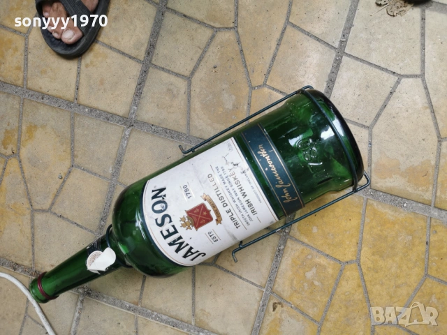 JAMESON 4.L ГОЛЯМО ШИШЕ С ЛЮЛКА 0606261851L4, снимка 14 - Колекции - 54802872