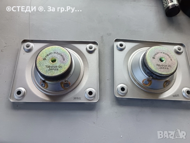 Оригинален японски високочестотен говорител Trio-Kenwood T03-0128-05 (8 Ohm), снимка 2 - Тонколони - 54821041