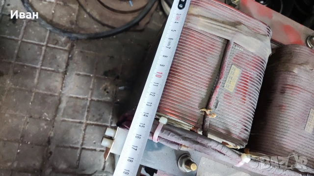 Трансформатор от TIG апарат 180А трифазен, снимка 4 - Други машини и части - 54356255