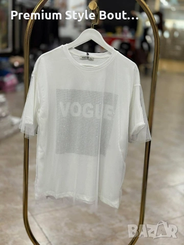 тениски vogue, снимка 2 - Тениски - 54124126