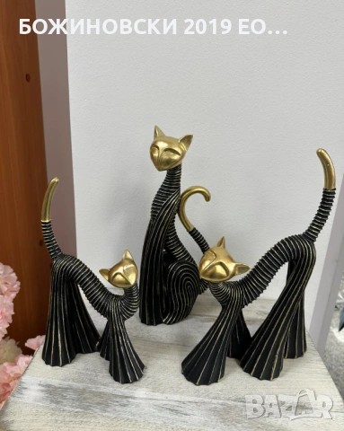 Статуетка Котка - от полирезин