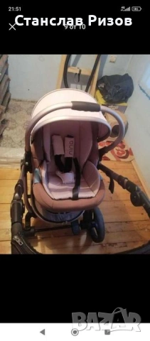 Продавам количка Chipolino Nina 3 в 1, снимка 3 - За бебешки колички - 53998953