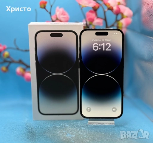 Apple iPhone 14 Pro, 128GB, 6GB RAM, 5G, Space Black  , снимка 4 - Apple iPhone - 54328705