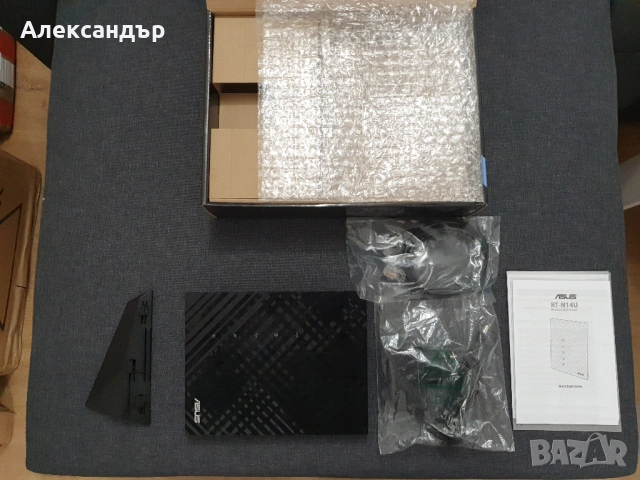 Wi-Fi Router ASUS RT-N14U 300Mbps s USB порт, снимка 2 - Рутери - 54093871