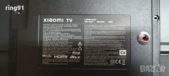 Main board - TPD.T950D5T.PB791 T Xiaomi L32MB-APEU , снимка 3 - Части и Платки - 55536954