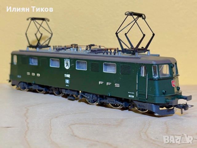 Електрически локомотив Roco 43536 SBB Ae 6/6 №11442 H0 Piko, Lima, снимка 4 - Влакчета, самолети, хеликоптери - 54385826