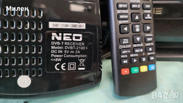Приемник декодер с 1 година гаранция + антена за ефирна цифрова телевизия NEO DVBT 2100+ DVB-Tuner т, снимка 6 - Приемници и антени - 55086410