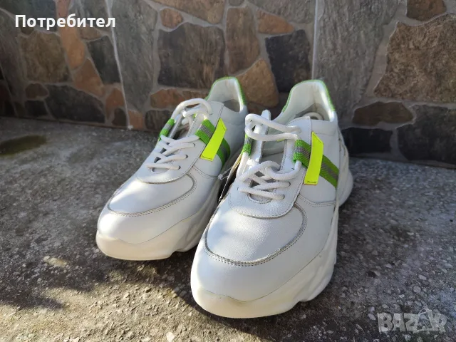 Нови маратонки от естествена кожа, снимка 6 - Маратонки - 55366052