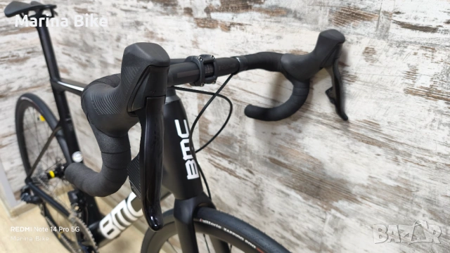 НОВ карбонов шосеен велосипед BMC Teammachine SLR SRAM Rival AXS Mavic Cosmic Elite | 58, снимка 6 - Велосипеди - 54288817