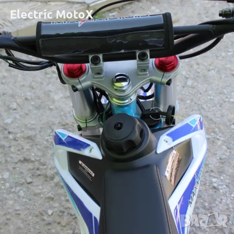 Бензинов кросов мотор 90cc кубика с Ел. стартер, снимка 9 - Мотоциклети и мототехника - 55424628