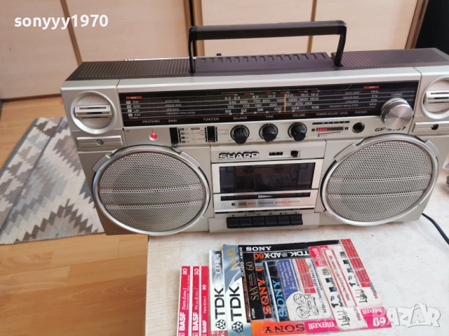 sharp gf-5757hg 1004261746LCHERY1, снимка 5 - Радиокасетофони, транзистори - 54158740